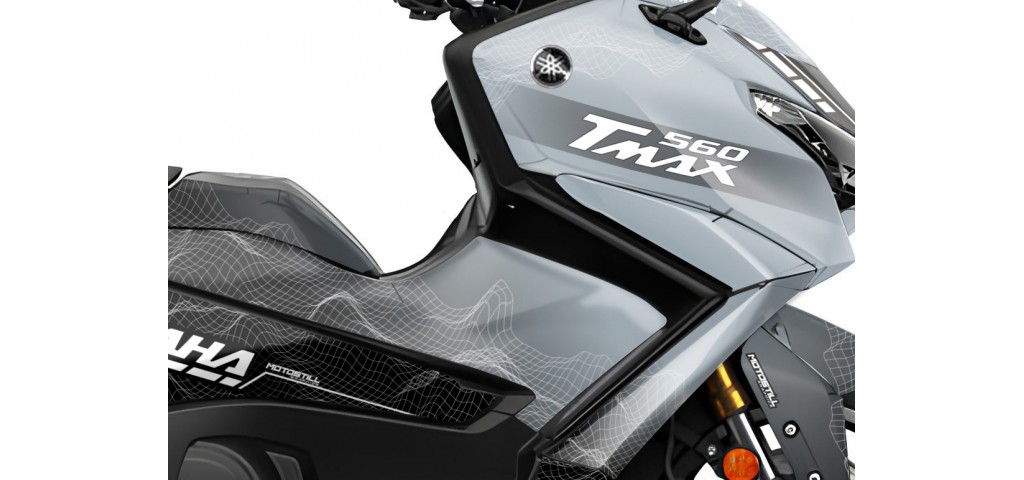 YAMAHA TMAX 560 GRAPHIC SET - DECAL KIT