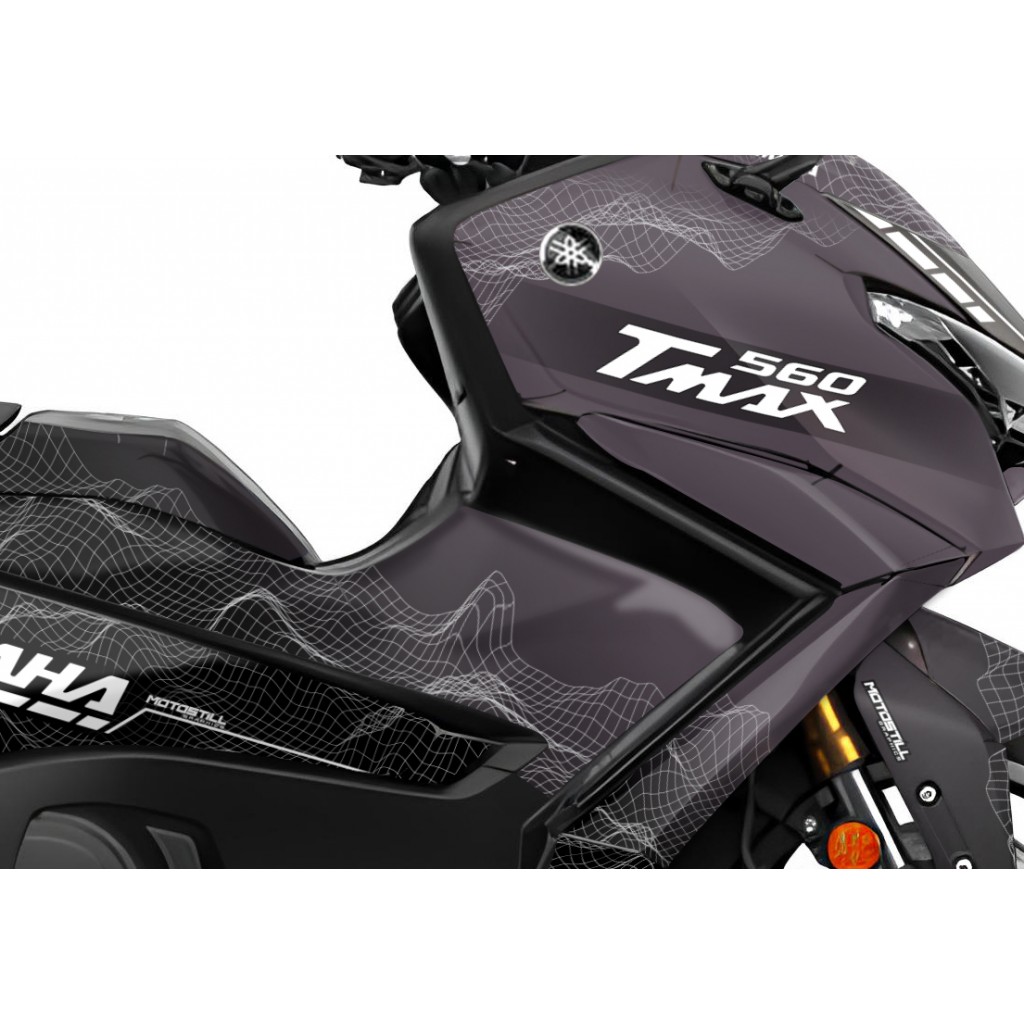 YAMAHA TMAX 560 GRAPHIC SET - DECAL KIT