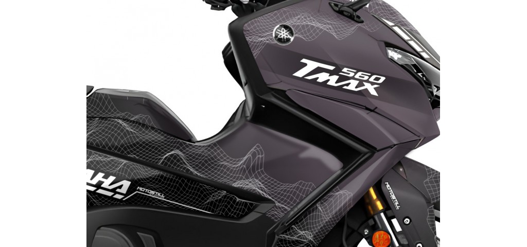 YAMAHA TMAX 560 GRAPHIC SET - DECAL KIT