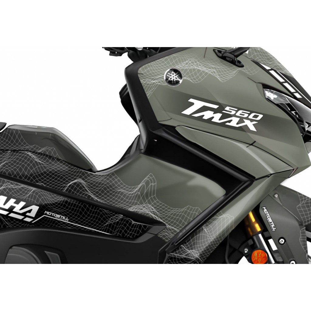 YAMAHA TMAX 560 GRAPHIC SET - DECAL KIT