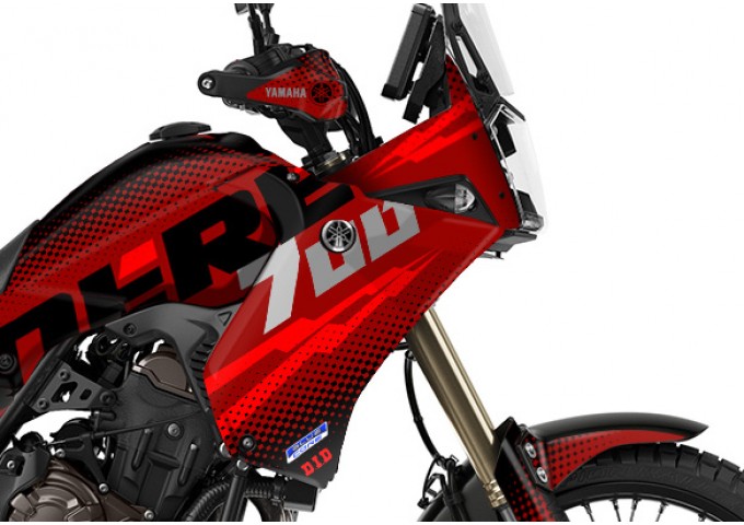 Yamaha Tenere 700 / World Raıd - 2019 - 2025  Graphic Set - Decal  Kit 