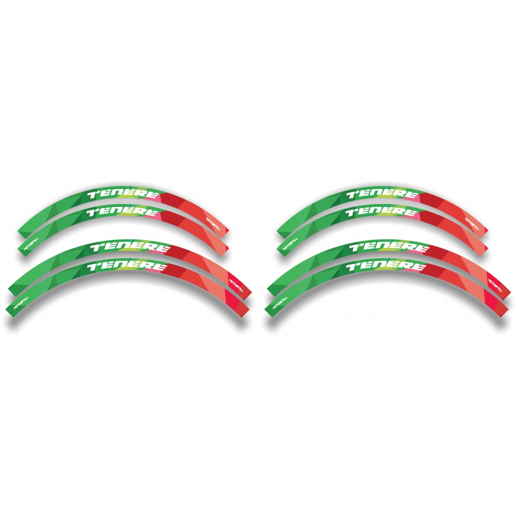 Yamaha Tenere 700 / World Raıd - 2019 - 2025  Graphic Set - Decal  Kit 
