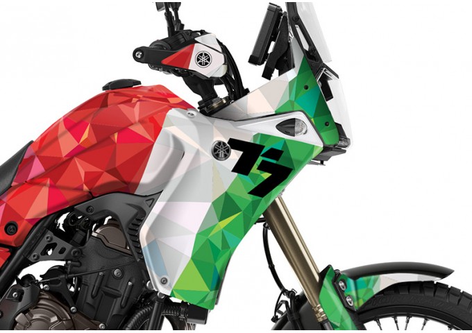 Yamaha Tenere 700 / World Raıd - 2019 - 2025  Graphic Set - Decal  Kit 