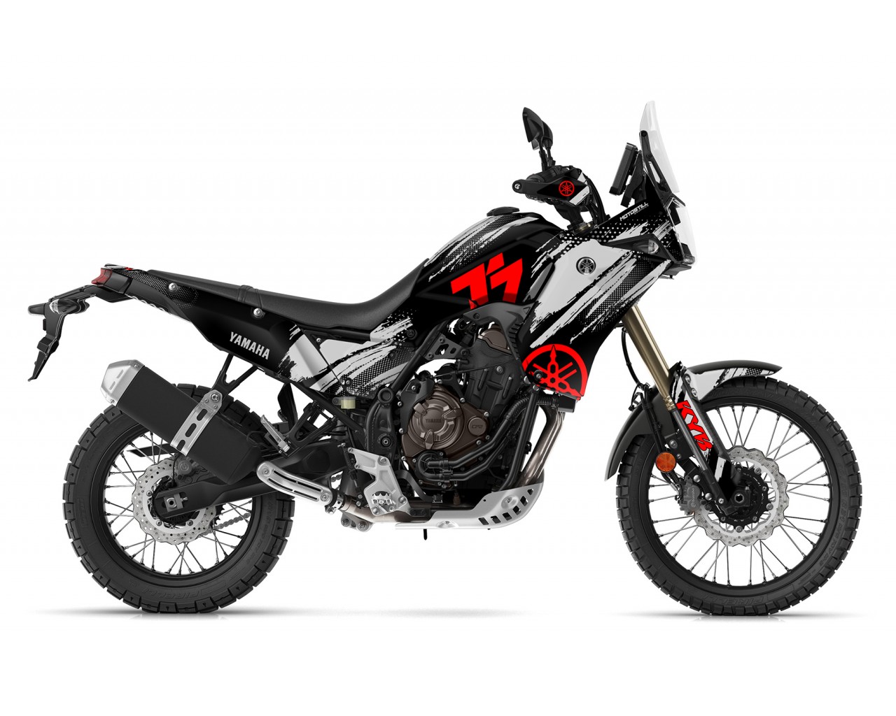 Yamaha Tenere 700 / World Raıd - 2019 - 2025  Graphic Set - Decal  Kit 