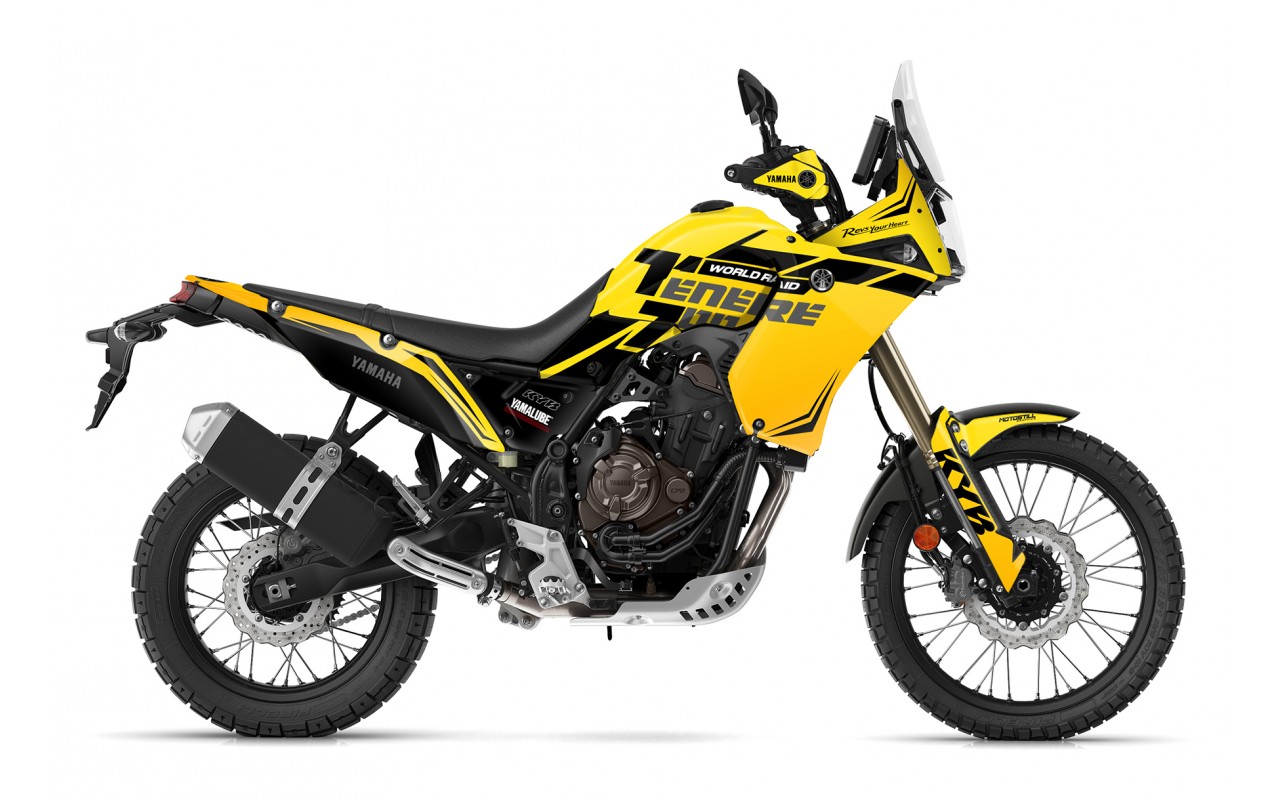 Yamaha T7 Tenere 700 Full Graphic Sticker Decal Wrap Kit Fits 