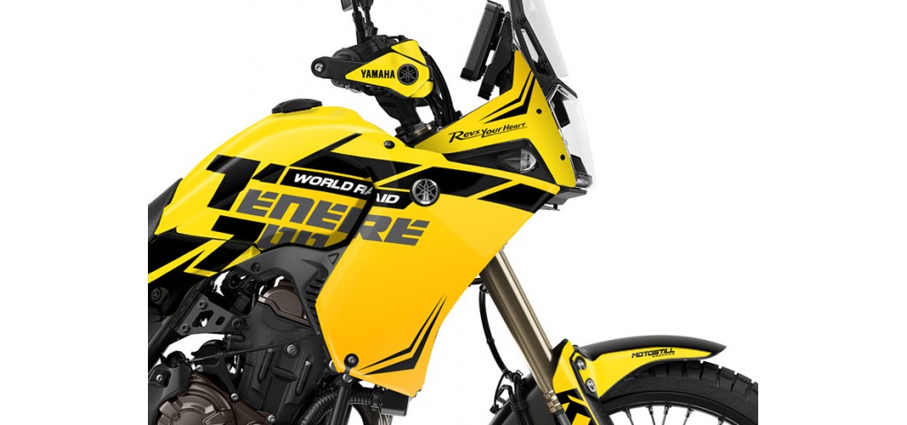 Yamaha Tenere 700 / World Raıd - 2019 - 2025  Graphic Set - Decal  Kit 