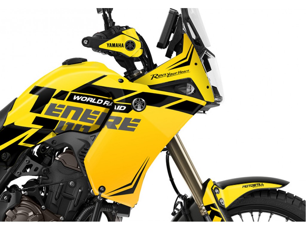 Yamaha Tenere 700 / World Raıd - 2019 - 2025  Graphic Set - Decal  Kit 