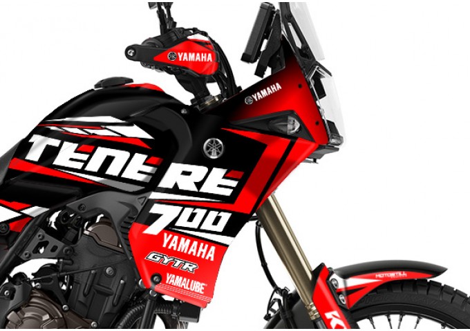 Yamaha Tenere 700 / World Raıd - 2019 - 2025  Graphic Set - Decal  Kit 
