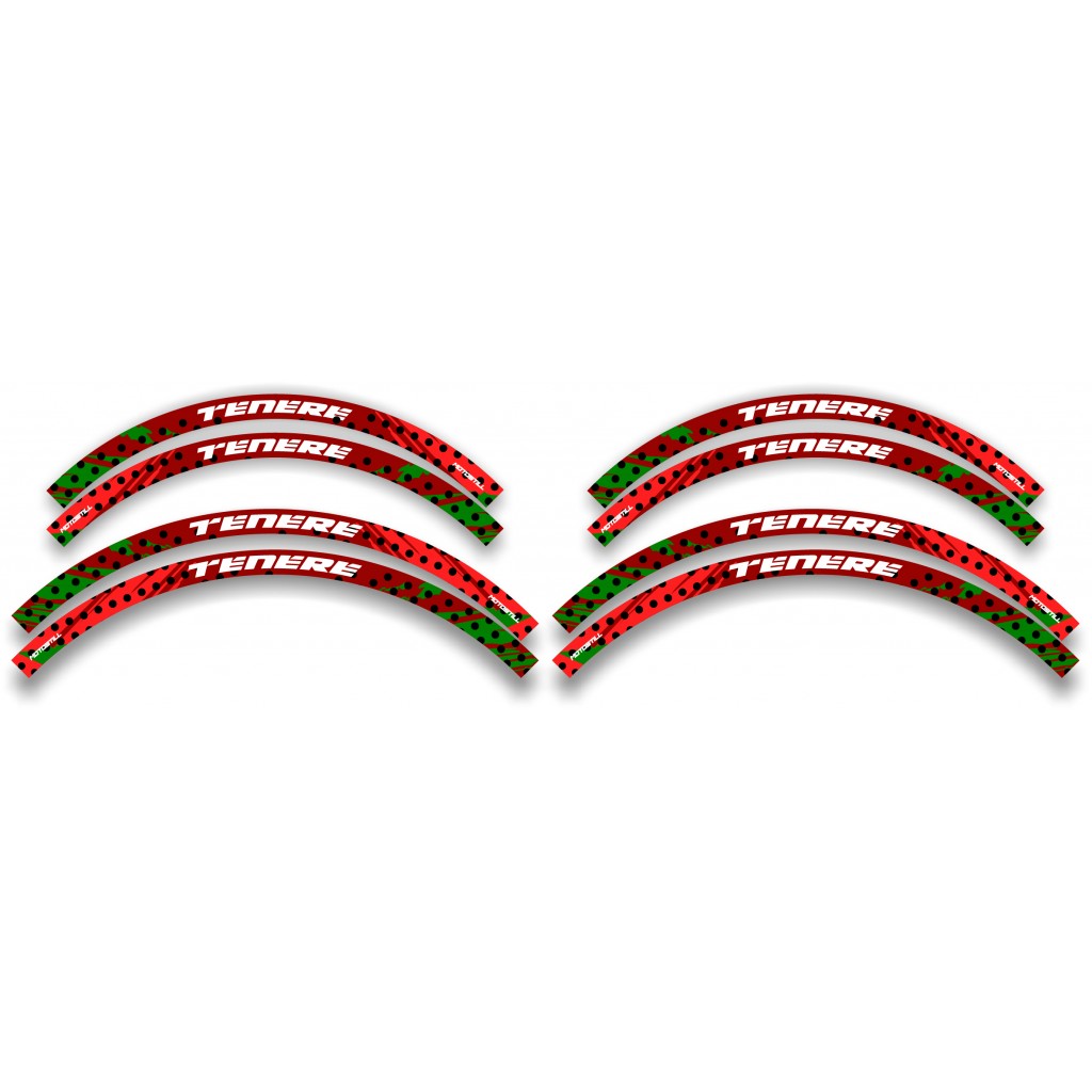 Yamaha Tenere 700 / World Raıd - 2019 - 2025  Graphic Set - Decal  Kit 