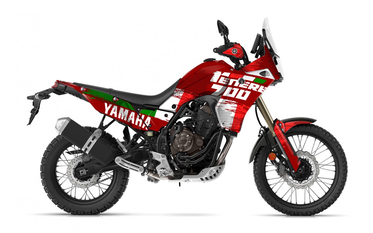 Yamaha T7 Tenere 700 Full Graphic Sticker Decal Wrap Kit Fits 