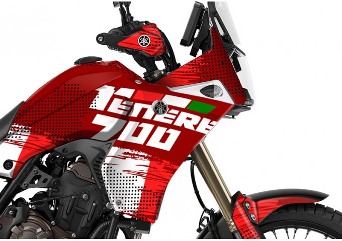 Yamaha Tenere 700 / World Raıd - 2019 - 2025  Graphic Set - Decal  Kit 