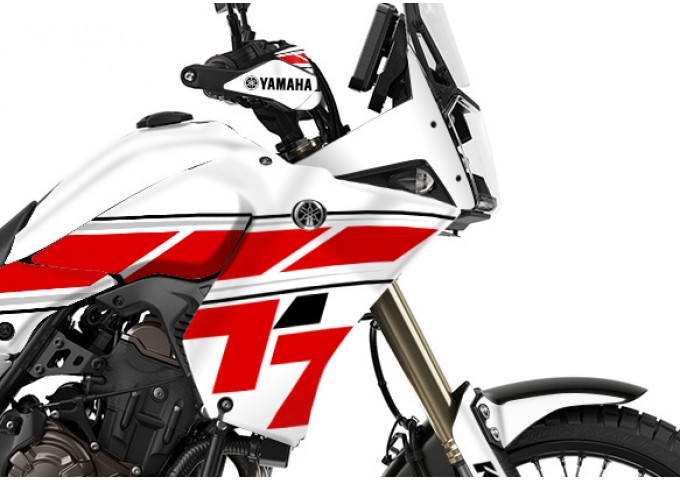 Yamaha Tenere 700 / World Raıd - 2019 - 2025  Graphic Set - Decal  Kit 