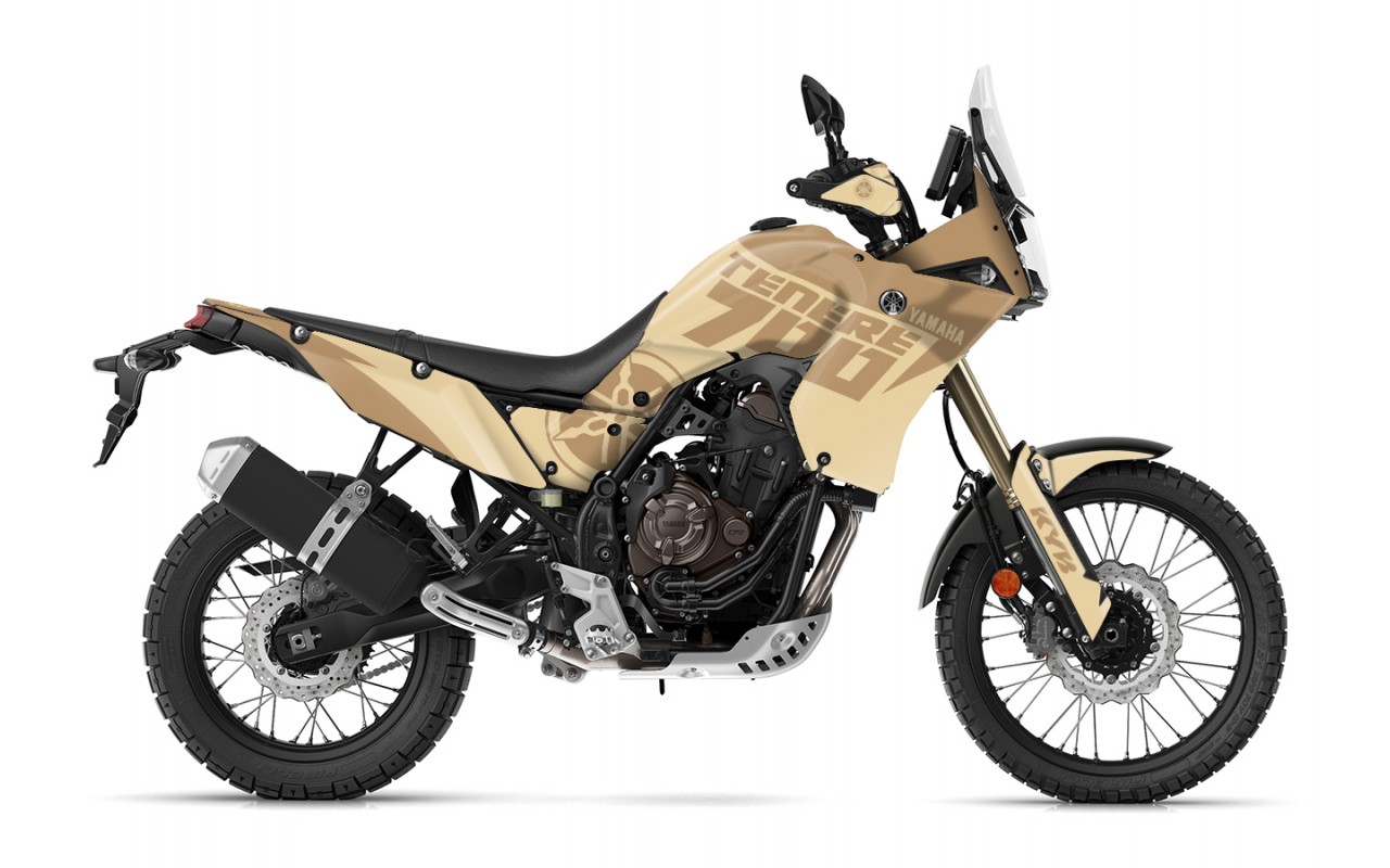 Yamaha T7 Tenere 700 Full Graphic Sticker Decal Wrap Kit Fits 
