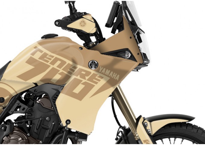 Yamaha Tenere 700 / World Raıd - 2019 - 2025  Graphic Set - Decal  Kit 