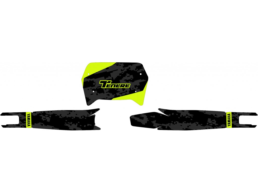 Yamaha Tenere 700 / World Raıd - 2019 - 2025  Graphic Set - Decal  Kit 