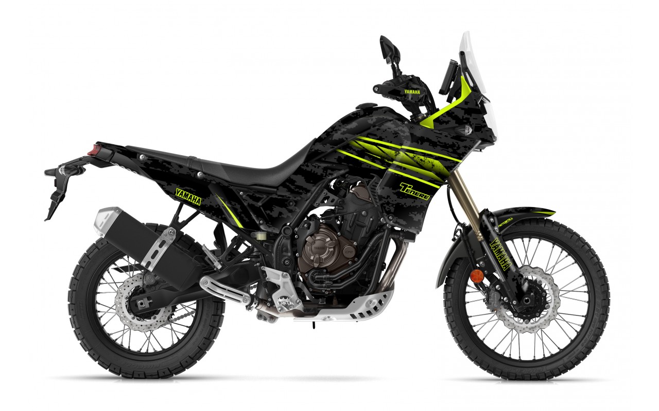 Yamaha Tenere 700 / World Raıd - 2019 - 2025  Graphic Set - Decal  Kit 