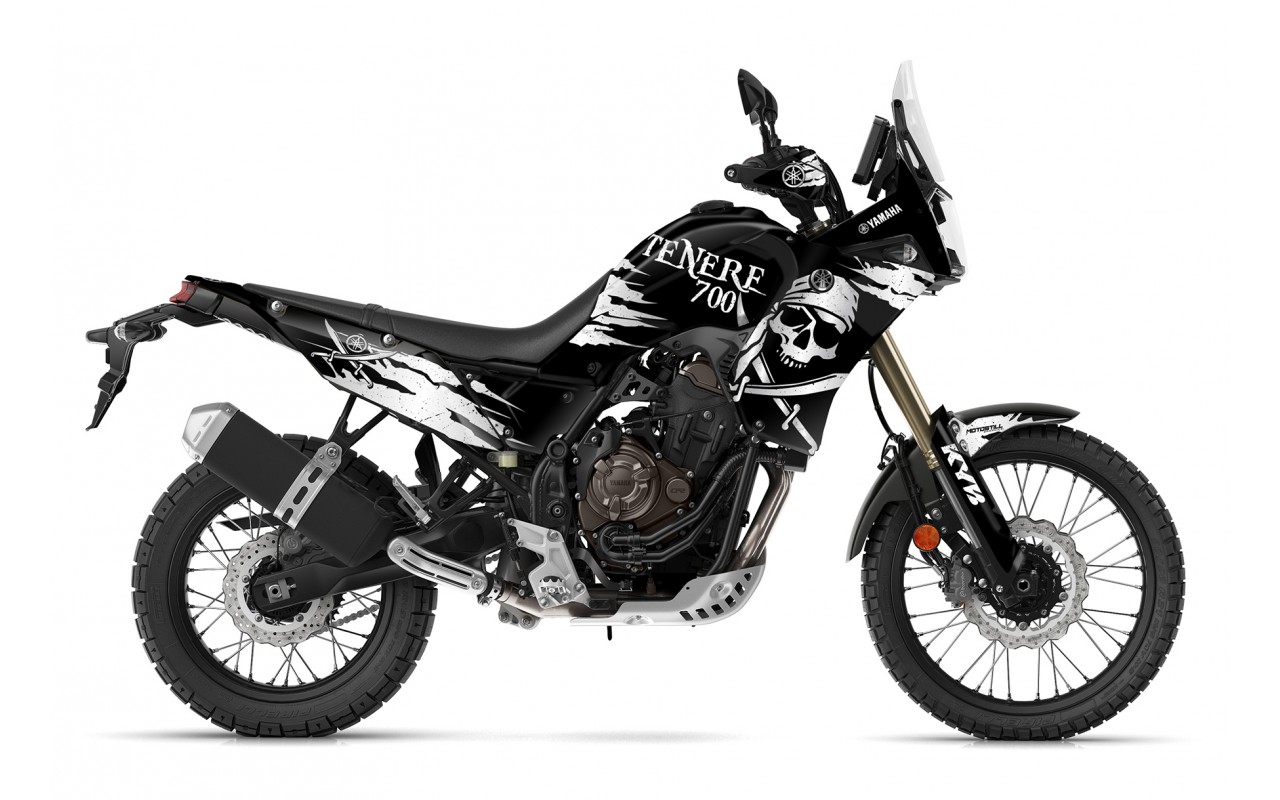 Yamaha T7 Tenere 700 Full Graphic Sticker Decal Wrap Kit Fits 