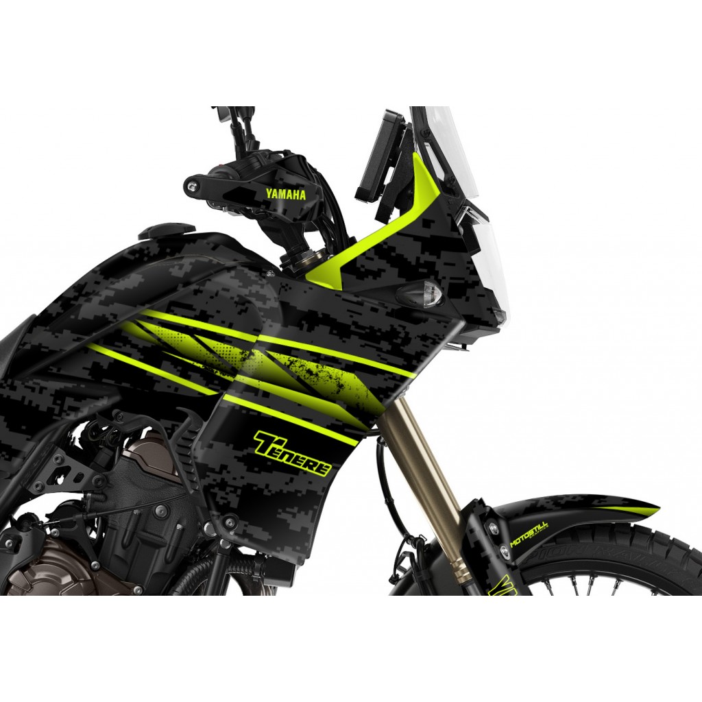 Yamaha Tenere 700 / World Raıd - 2019 - 2025  Graphic Set - Decal  Kit 