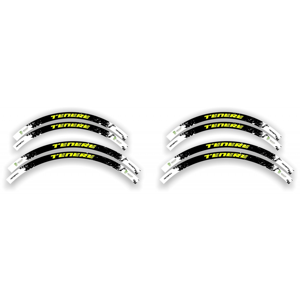 Yamaha Tenere 700 / World Raıd - 2019 - 2025  Graphic Set - Decal  Kit 