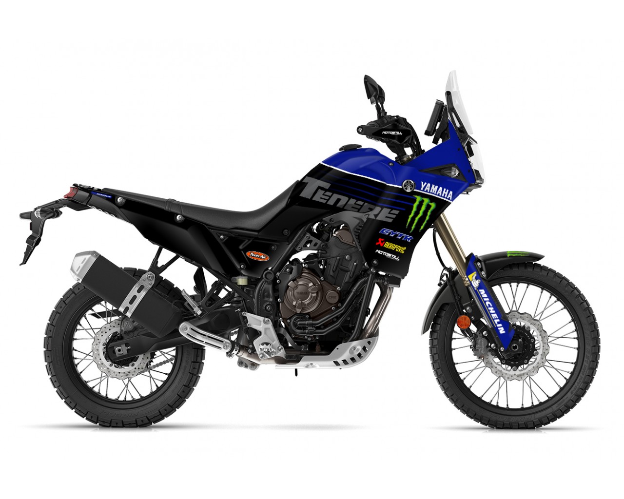 Yamaha Tenere 700 / World Raıd - 2019 - 2025  Graphic Set - Decal  Kit 