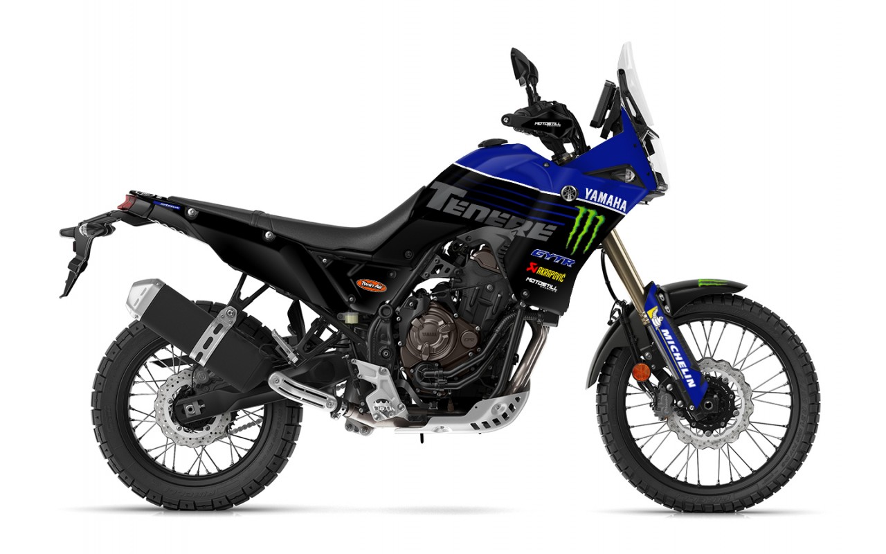 Yamaha T7 Tenere 700 Full Graphic Sticker Decal Wrap Kit Fits 