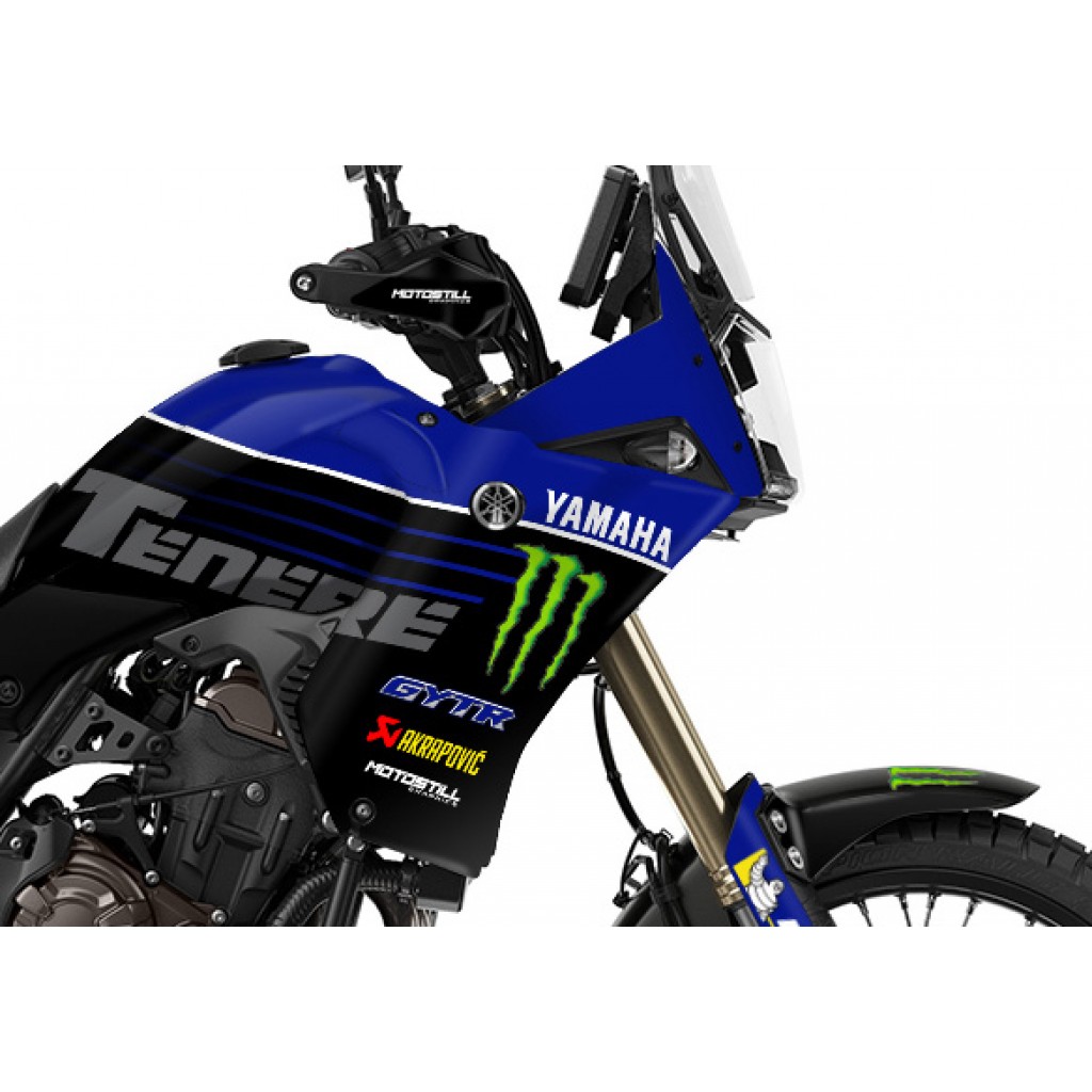 Yamaha Tenere 700 / World Raıd - 2019 - 2025  Graphic Set - Decal  Kit 