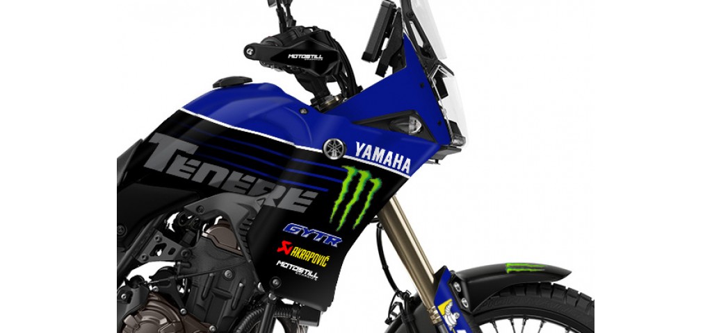 Yamaha Tenere 700 / World Raıd - 2019 - 2025  Graphic Set - Decal  Kit 