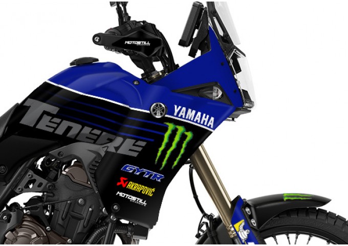 Yamaha Tenere 700 / World Raıd - 2019 - 2025  Graphic Set - Decal  Kit 