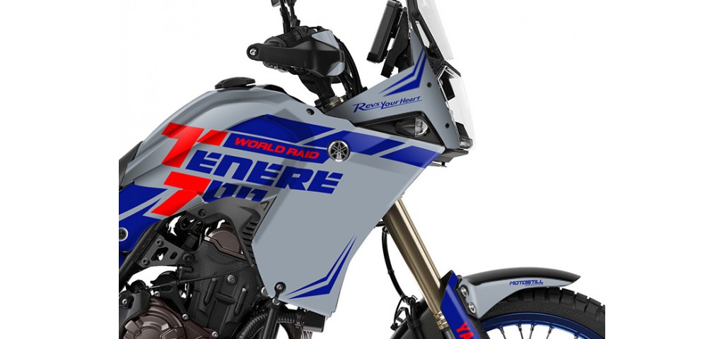 Yamaha Tenere 700 / World Raıd - 2019 - 2025  Graphic Set - Decal  Kit 