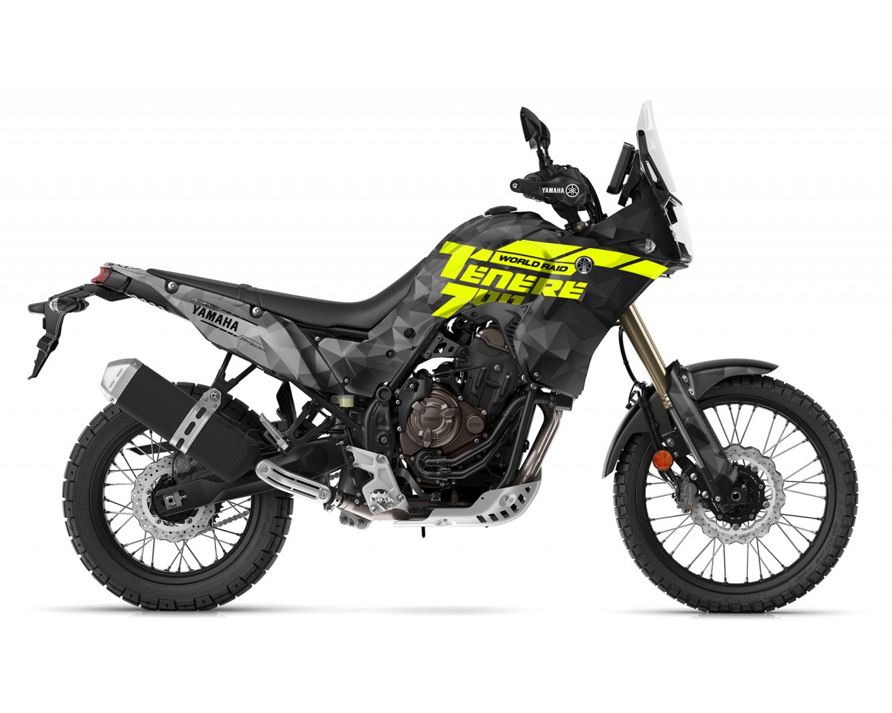 Yamaha Tenere 700 / World Raıd - 2019 - 2025  Graphic Set - Decal  Kit 