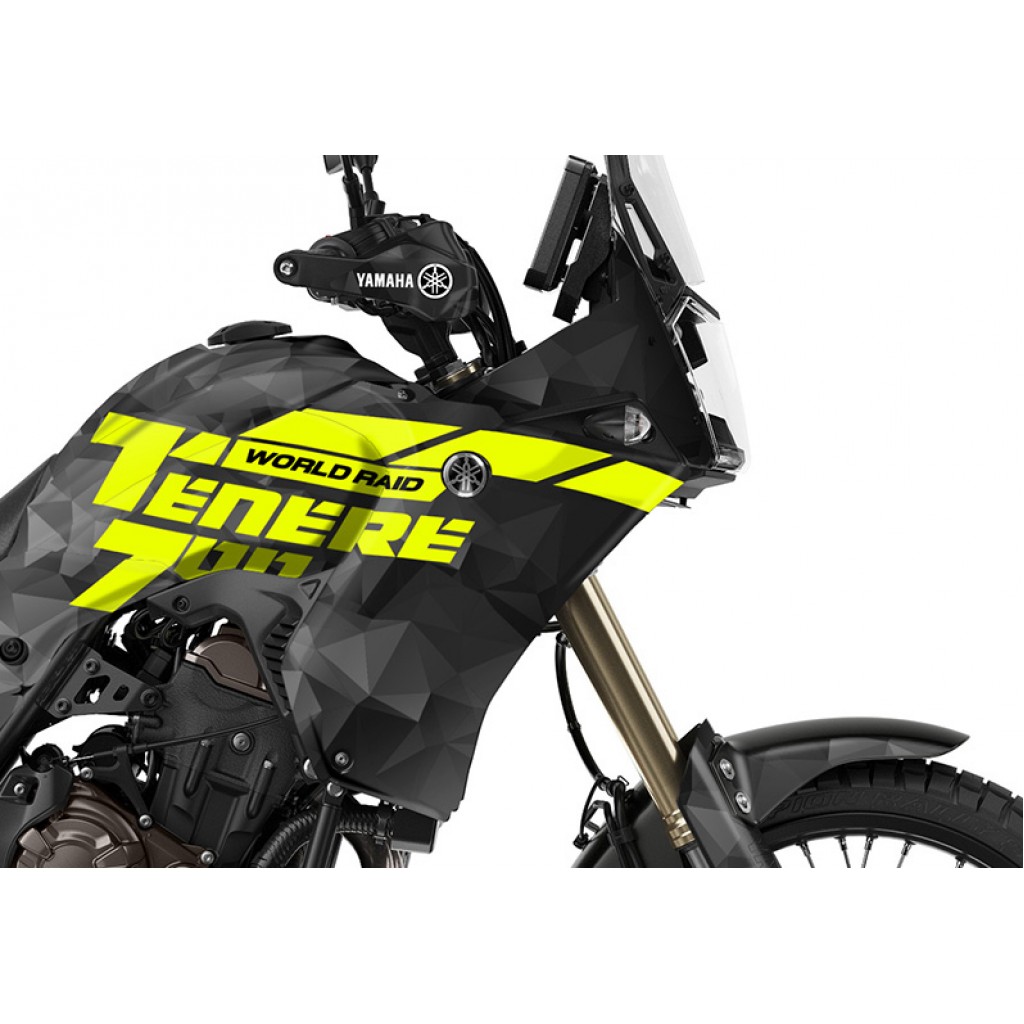 Yamaha Tenere 700 / World Raıd - 2019 - 2025  Graphic Set - Decal  Kit 