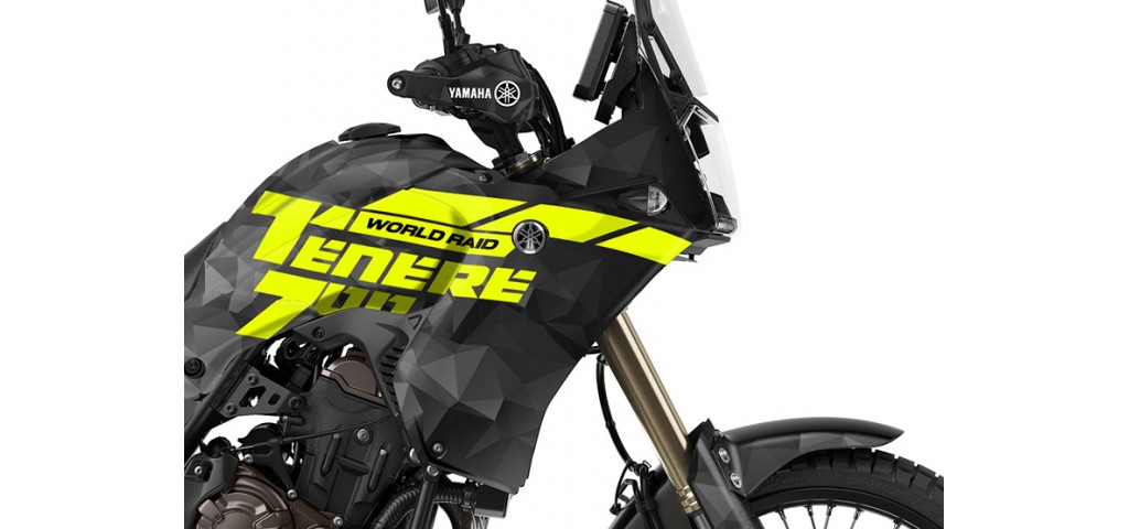 Yamaha Tenere 700 / World Raıd - 2019 - 2025  Graphic Set - Decal  Kit 