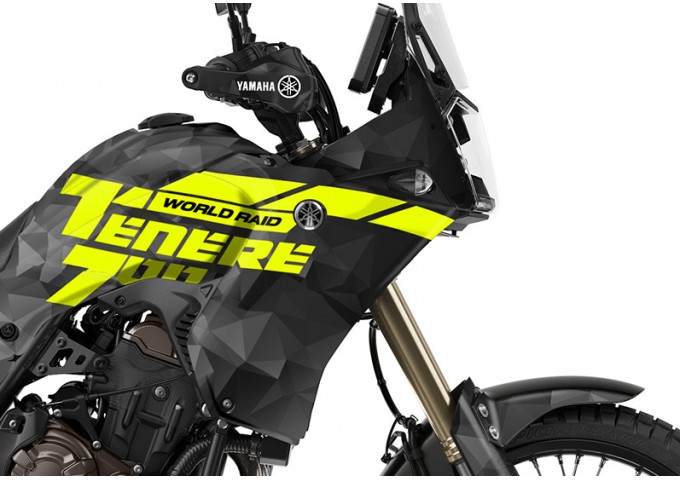 Yamaha Tenere 700 / World Raıd - 2019 - 2025  Graphic Set - Decal  Kit 