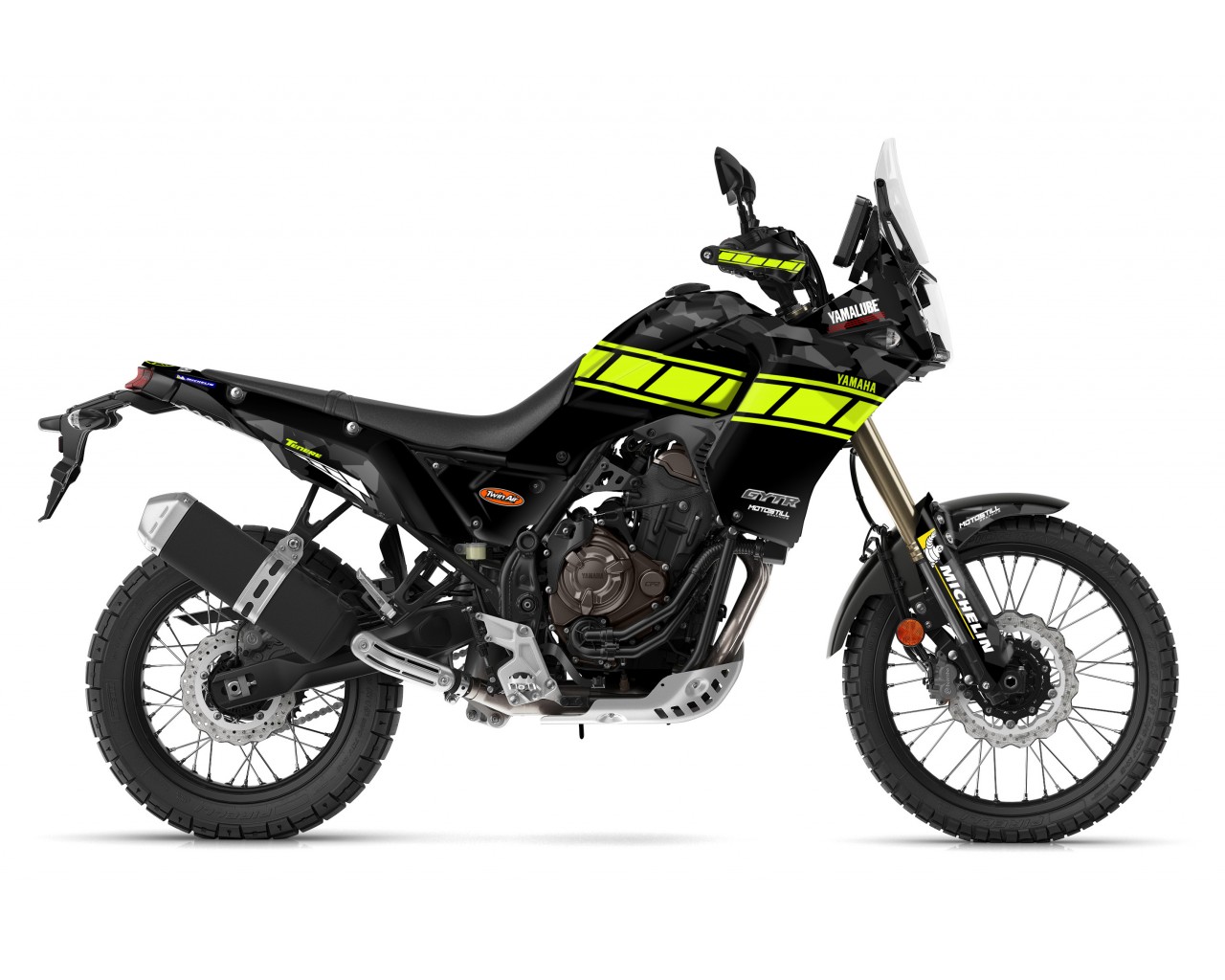 Yamaha Tenere 700 / World Raıd - 2019 - 2025  Graphic Set - Decal  Kit 