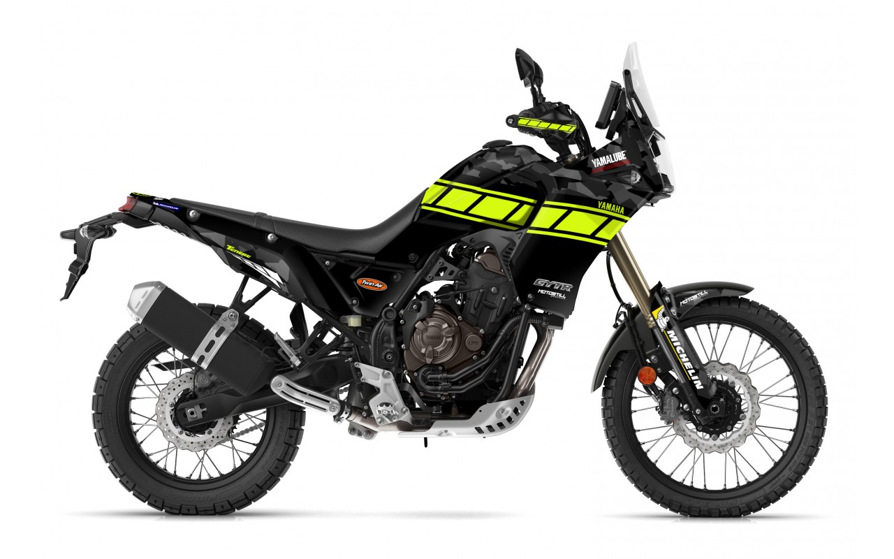 Yamaha T7 Tenere 700 Full Graphic Sticker Decal Wrap Kit Fits 