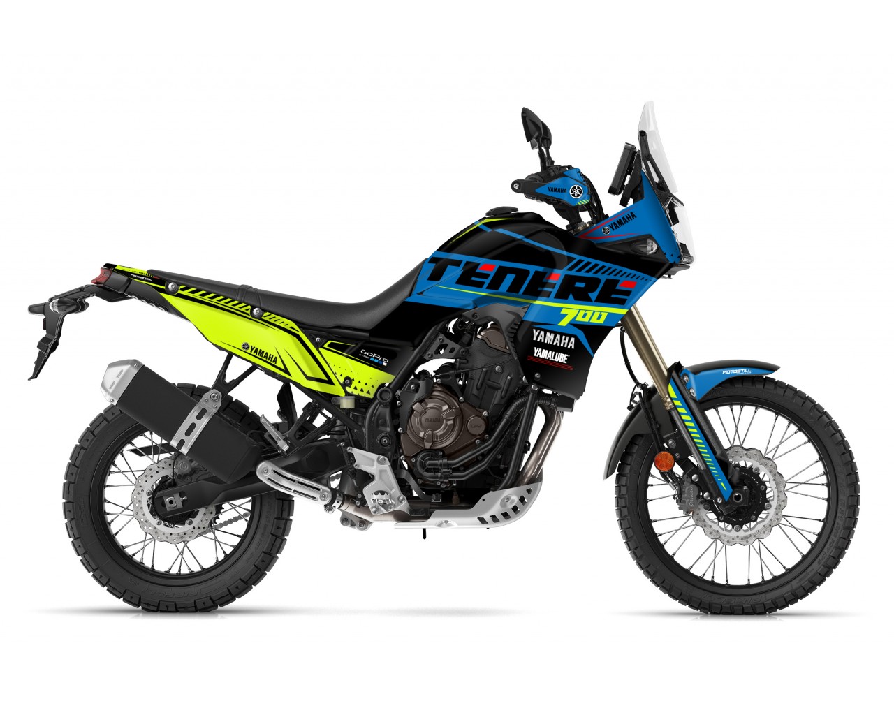 Yamaha Tenere 700 / World Raıd - 2019 - 2025  Graphic Set - Decal  Kit 