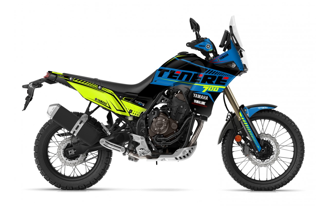 Yamaha T7 Tenere 700 Full Graphic Sticker Decal Wrap Kit Fits
