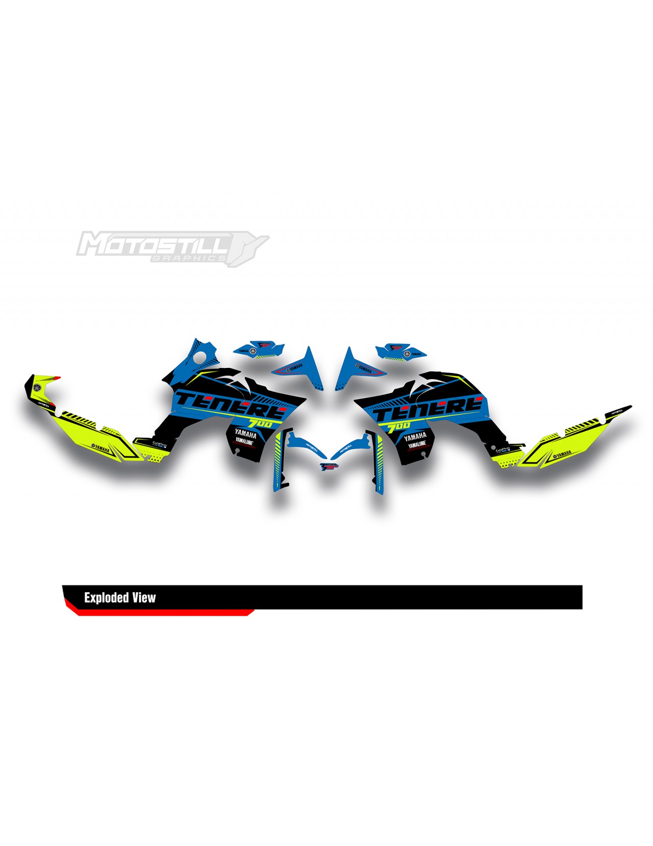 yamaha tenere 700 graphic yamaha tenere 700 sticker yamaha tenere