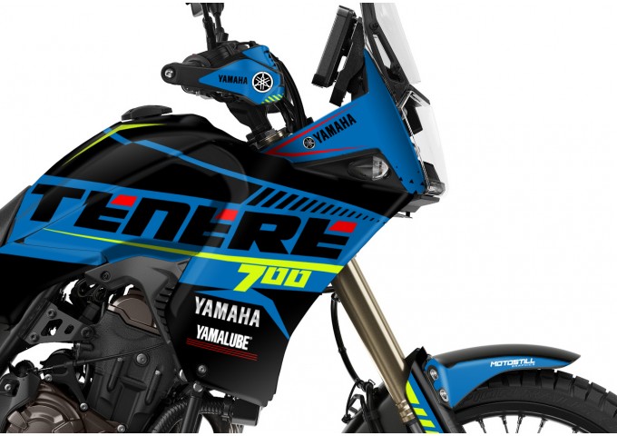 Yamaha Tenere 700 / World Raıd - 2019 - 2025  Graphic Set - Decal  Kit 