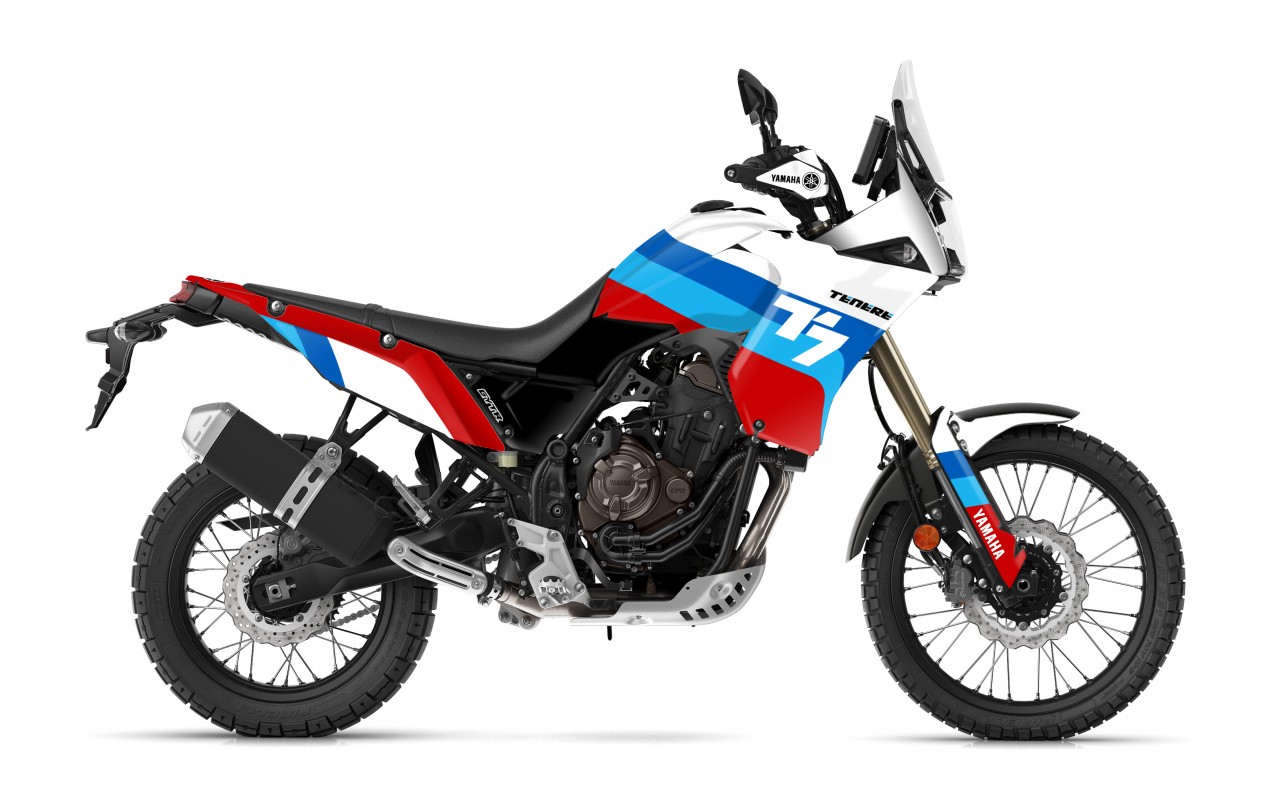 Yamaha T7 Tenere 700 Full Graphic Sticker Decal Wrap Kit Fits 