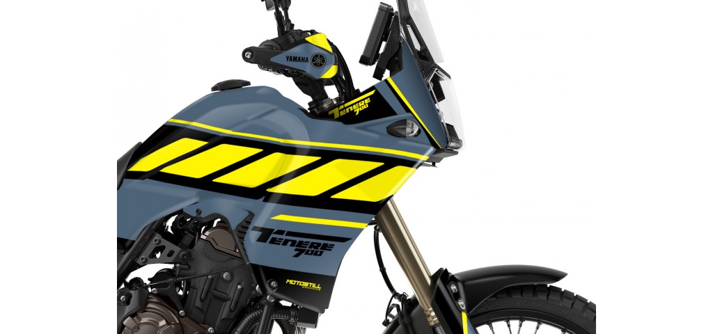 Yamaha Tenere 700 / World Raıd - 2019 - 2025  Graphic Set - Decal  Kit 
