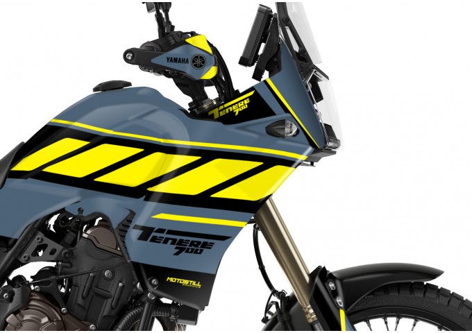 Yamaha Tenere 700 / World Raıd - 2019 - 2025  Graphic Set - Decal  Kit 