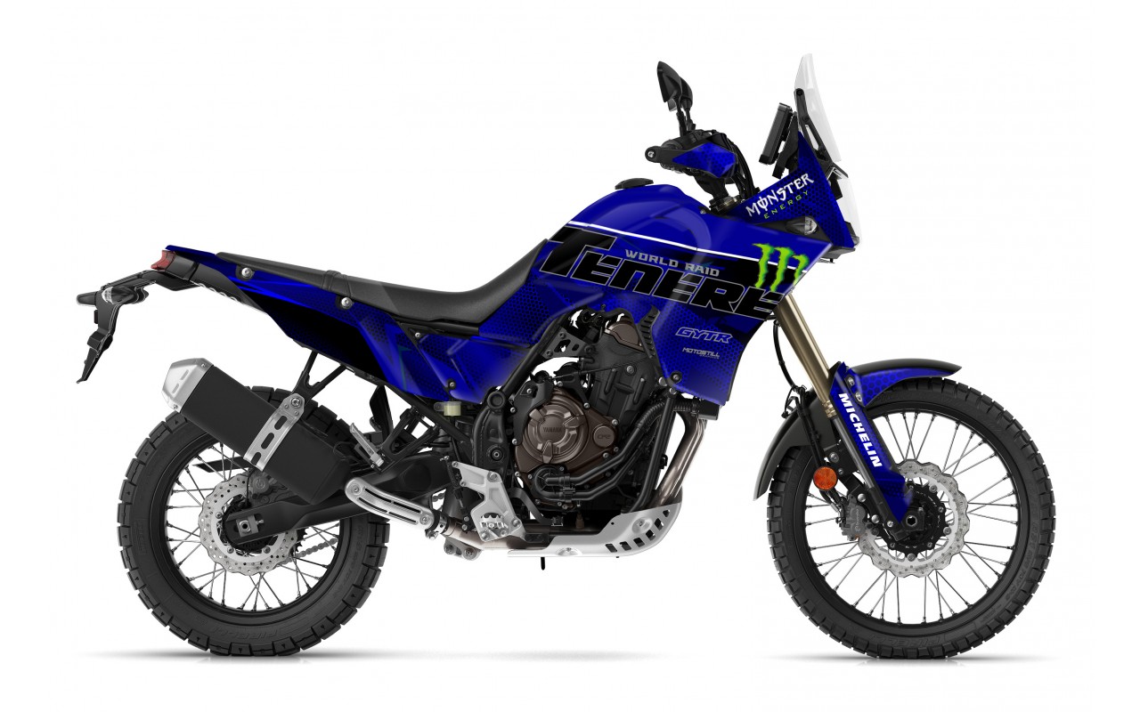 Yamaha T7 Tenere 700 Full Graphic Sticker Decal Wrap Kit Fits 