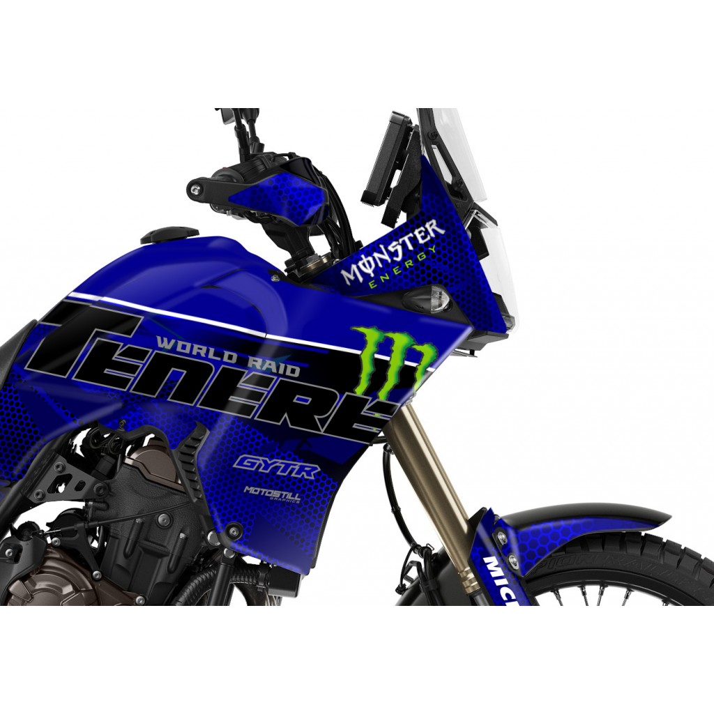 Yamaha Tenere 700 / World Raıd - 2019 - 2025  Graphic Set - Decal  Kit 
