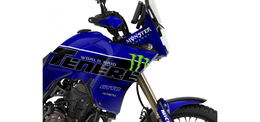 Yamaha Tenere 700 / World Raıd - 2019 - 2025  Graphic Set - Decal  Kit 