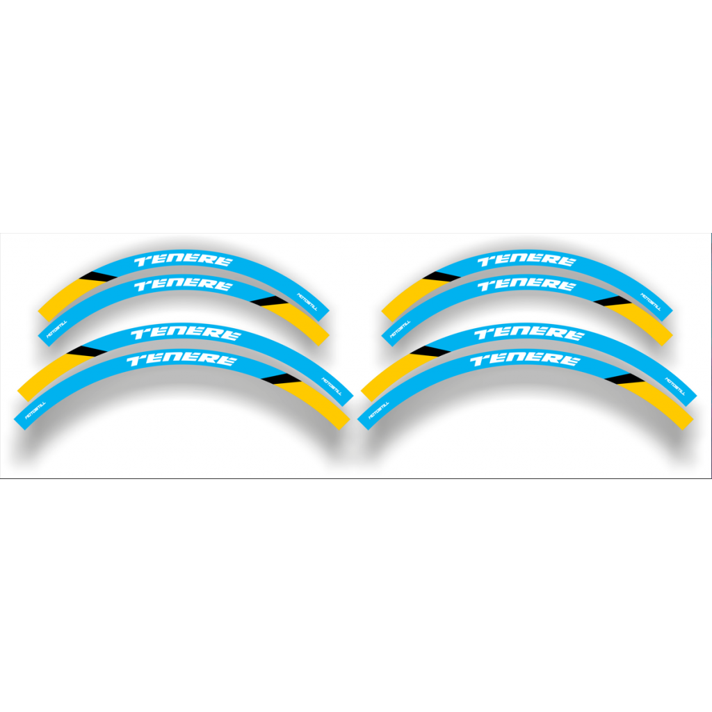 Yamaha Tenere 700 / World Raıd - 2019 - 2025  Graphic Set - Decal  Kit 