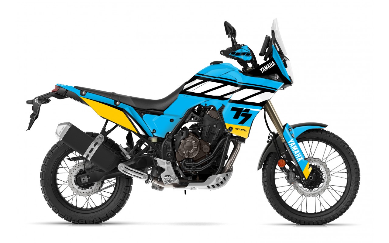 Yamaha T7 Tenere 700 Full Graphic Sticker Decal Wrap Kit Fits 