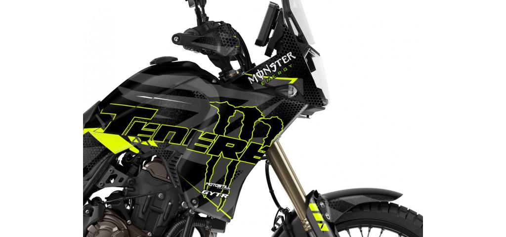 Yamaha Tenere 700 / World Raıd - 2019 - 2025  Graphic Set - Decal  Kit 