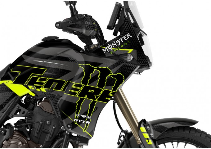 Yamaha Tenere 700 / World Raıd - 2019 - 2025  Graphic Set - Decal  Kit 