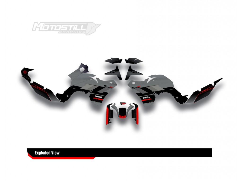 Yamaha Tenere 700 / World Raıd - 2019 - 2025  Graphic Set - Decal  Kit 